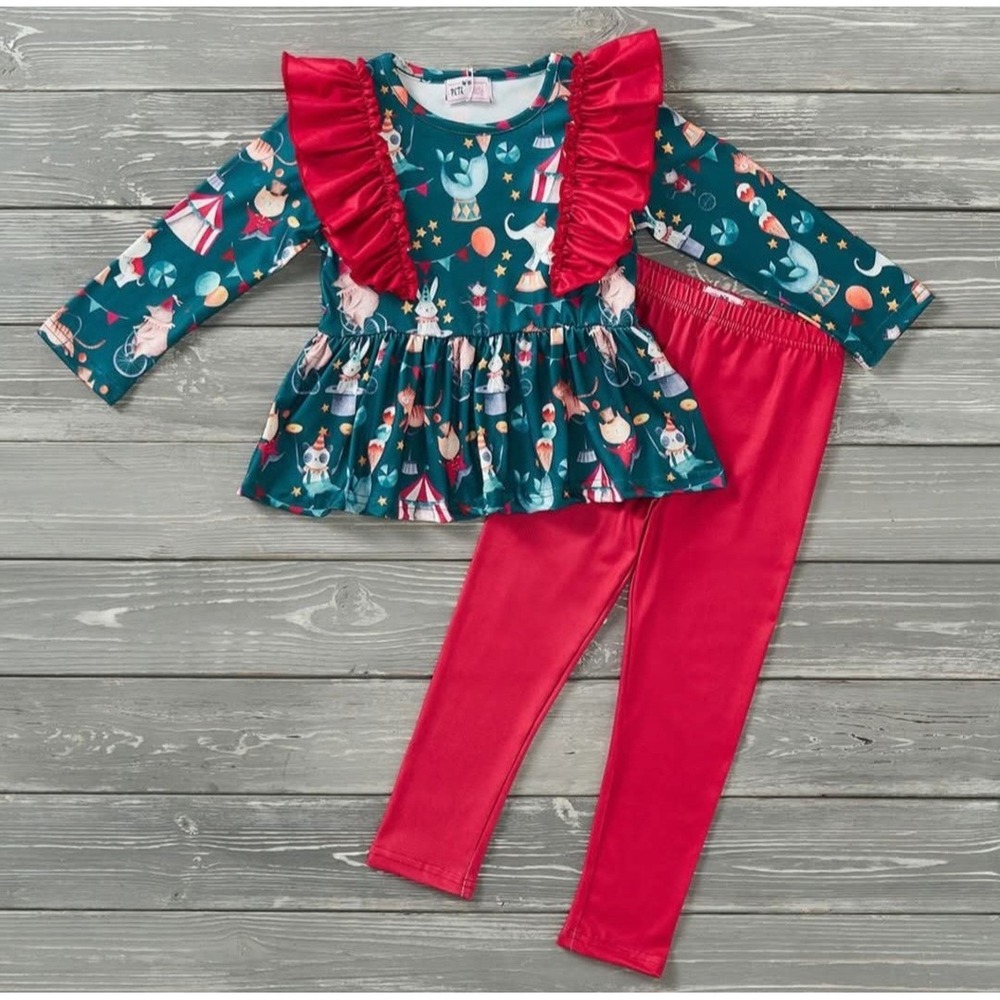 2T Pete And Lucy Greatest Show Pant Set NWT